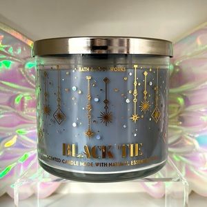 Bath And Body Works 3wickcandle Black Tie